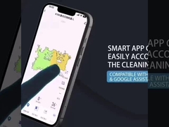 المكنسة الكهربائية المزدوجة الممسحة ذات الممسحة الدوارة مع خزان مياه تحكم كهربائي بمحطة ممسحة ذاتية التنظيف