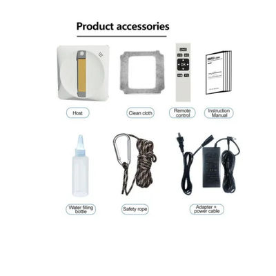 OEM ODM Robot Window Cleaner Cleaning Experience with Magnetic